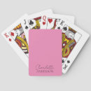 Search for typography playing cards Minimal