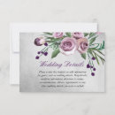 Search for purple and silver wedding invitations Elegant