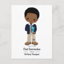 Search for first communion invitations postcards Boy