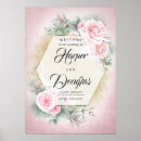 Search for rose gold geometric posters Blush