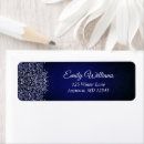 Search for silver damask wedding return address labels Elegant