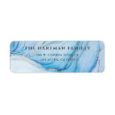 Search for navy gold return address labels Blue