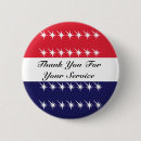 Search for thank you for your service badges Stars and stripes