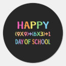 Search for celebrate 100 days stickers First day of school