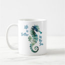 Search for seahorse mugs Blue