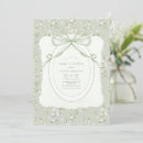 Search for flowery invitations Vintage