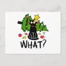 Search for funny cat postcards Santa
