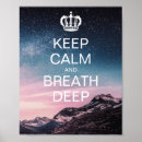 Search for breathe relax posters Typography