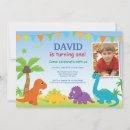 Search for reptile birthday invitations Dinosaurs