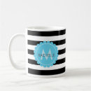 Search for blue and white striped mugs For her