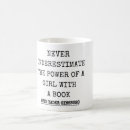 Search for never underestimate the power mugs Ruth bader ginsburg