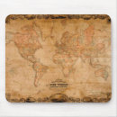 Search for world map mousepads Old world maps