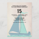 Search for sunset party invitations Blue