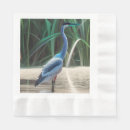 Search for blue heron napkins Nature