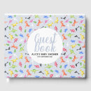 Search for baby shower guest books Blue