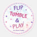 Search for tumbling stickers Birthday