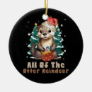 Search for otter christmas tree decorations Funny
