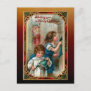 Search for vintage children postcards Father christmas