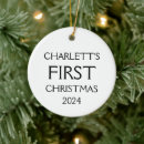 Search for 1st christmas tree decorations Baby keepsake