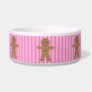 Search for christmas pet bowls Gingerbread man