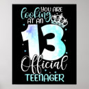 Search for 13th birthday posters Teenager
