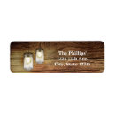Search for jars return address labels Rustic