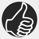 Search for gesturing stickers Black and white