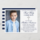 Search for navy blue and silver invitations Cross