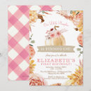 Search for floral girl birthday invitations Fall