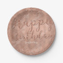 Search for happy birthday glitter plates Glam