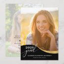 Search for black gold graduation invitations Calligraphy