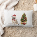 Search for pug christmas cushions Dog