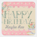Search for victorian birthday labels Girly
