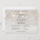 Search for charity dinner invitations Sophisticated