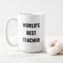 Search for worlds best teacher mugs Appreciation