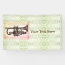 Search for music notes banners Gold
