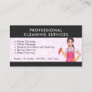 Search for cleaning lady business cards Cleaner