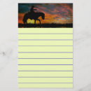 Search for sunset business stationery Horse