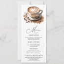 Search for coffee bridal shower invitations Cappuccino
