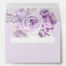 Search for purple rose cards invites Floral