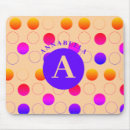 Search for blue polka dot pattern mousepads Yellow