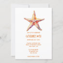 Search for beach anniversary party invitations Starfish
