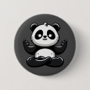 Search for animals design badges Black and white