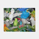 Search for parrot doormats African grey