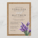 Search for burlap wedding invitations Garden