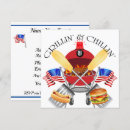 Search for independence day square invitations Cookout
