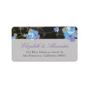 Search for flowers and birds return address labels Couple