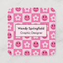 Search for smiling business cards Flower