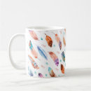 Search for hand drawn feathers mugs Blue