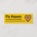 Search for dessert business cards Pie